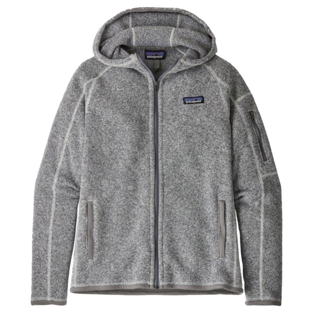 Patagonia Better Sweater Hoody Birch White Size Medium